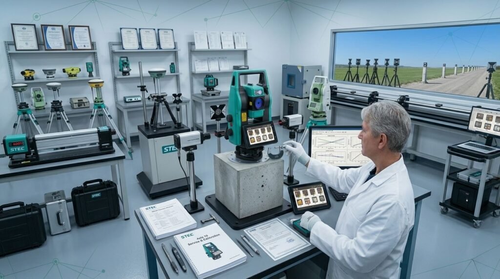 servicio de calibracion equipos topograficos geo gv en méxico
